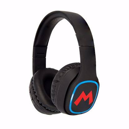 Picture of OTL OTL Super Mario Icon Teen Bluetooth Headphones in Black