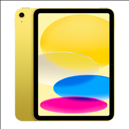 Picture of Apple 10.9 iPad Cellular 64GB - Yellow (MQ6L3B)