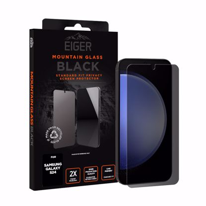 Picture of Eiger Eiger Mountain BLACK Privacy Screen Protector for Samsung S24